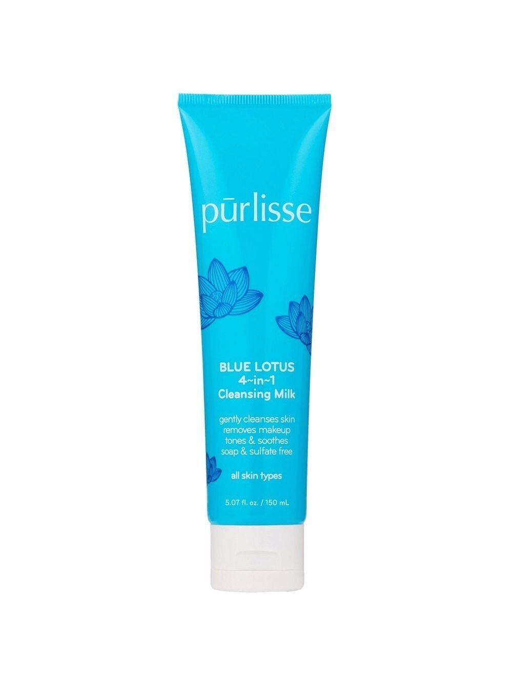Purlisse Blue Lotus 4~in~1 Cleansing Milk